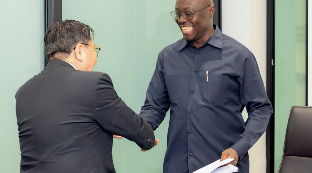 Wencai Zhang Calls on Finance Minister, Pledges Stronger World Bank-Ghana Partnership